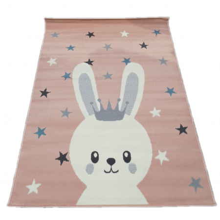 Covor Kids 100 x 150 Iepuras cu Stelute 53.3927 95855 [0]