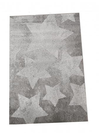 Covor Kids, 140 x 200, Gri Star, 53.3373 89911 [0]