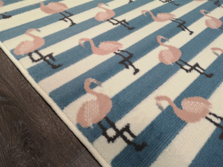 Covor Kids 80 x 150 Flamingo Albastru-Crem 53.3745 95833 [2]