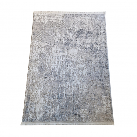 Acasa - Covor living/dormitor modern Loft, 0042A Crem/A.Gri, 120 x 170 cm