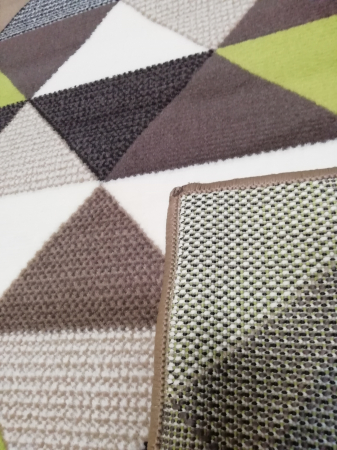 Covor Luna 100 x 150 Geometric Maro/Verde 50.3430 67915 [1]