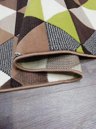 Covor Luna 100 x 150 Geometric Maro/Verde 50.3430 67915 [3]