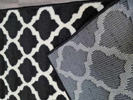 Covor Luna 100 x 150 Negru/Alb 50.3402 50944 [3]