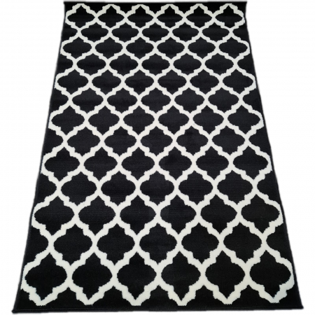 Covor Luna 100 x 150 Negru/Alb 50.3402 50944 [0]