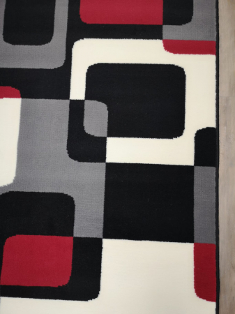 Covor Luna 120 x 170 Negru/Rosu 50.1003 51945 [3]