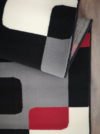 Covor Luna 120 x 170 Negru/Rosu 50.1003 51945 [2]