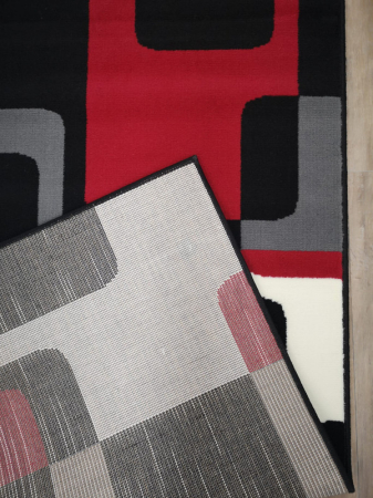 Covor Luna 120 x 170 Negru/Rosu 50.1003 51945 [1]