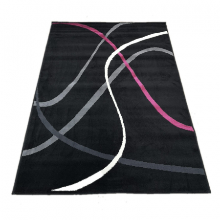 Covor Luna 120 x 170 Negru/Violet 50.0287 56945 [0]