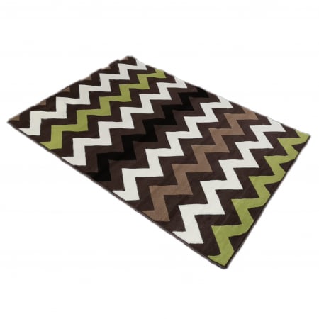 Covor Luna 120 x 170 ZigZag Verde 50.3369 67945 [1]
