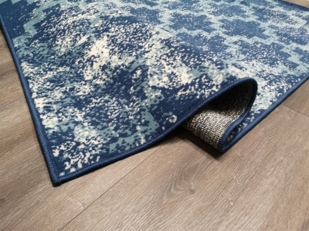 Covor Luna, 80 x 150, Albastru/Alb, 50.3973 94955 [3]