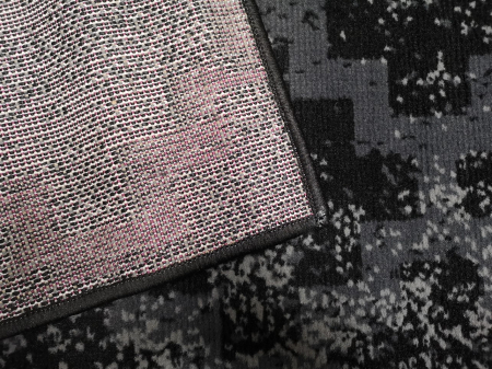 Covor Luna, 80 x 150, Negru-Gri, 50.3973 56944 [1]