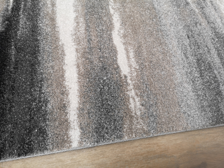 Traversa Lux Regula, 80 x 350 Antracite/Maro 1384A [1]