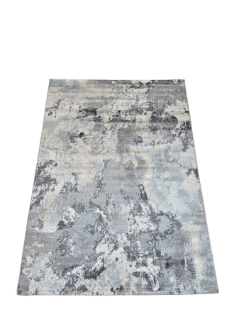 Covoare Moderne - Covor modern Rainbow, Gri Albastru deschis 0046A, Living, Dormitor, Hol, 160 x 230 cm