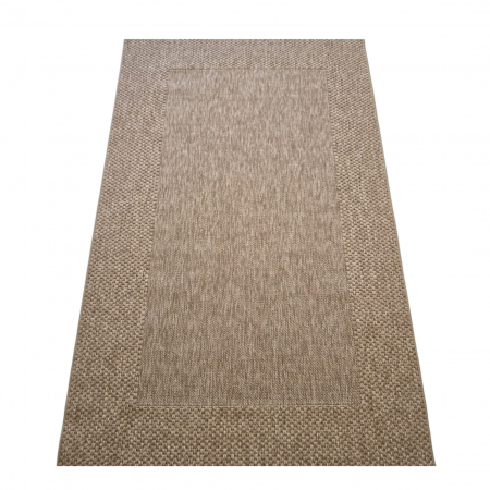 Covoare Moderne - Covor modern Sisal, tip iuta, Bej Bej Inchis 0006A, Living, Dormitor, Hol, Bucatarie, 200 x 290 cm