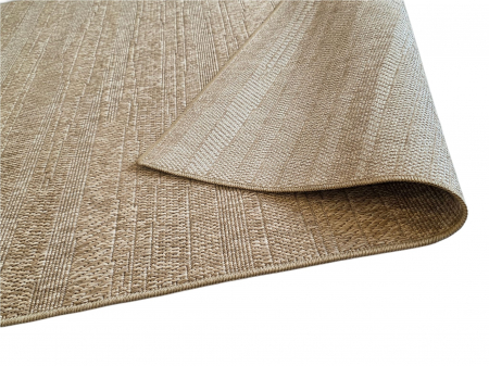 Covor modern Sisal, tip iuta, Bej Bej Inchis 8003A, Living, Dormitor, Hol, Bucatarie, 200 x 290 cm [6]
