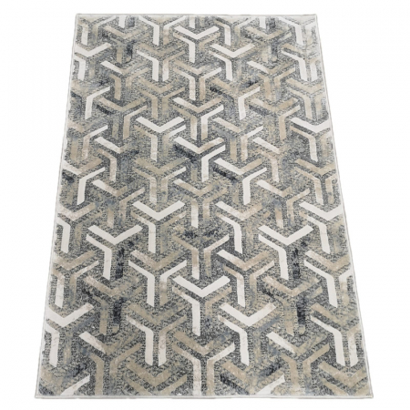 Covor Newbury 120 x 170 Crem/Gri Deschis 33182A [0]