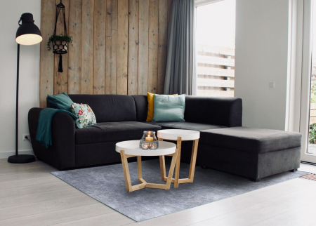 Covor Notos, 80 x 150, Argintiu Antiderapant, [1]