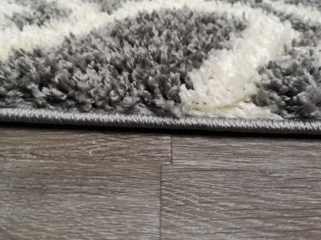 Covor Omex, 80 x 150, Gri/Alb-Crem, 1749U [3]