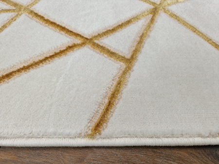 Covor Pera, 60 x 150 Alb-Crem/Bej 0402B [3]