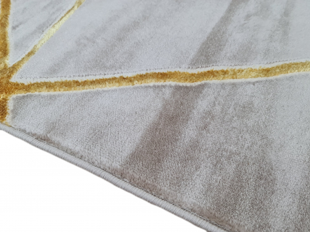 Covor Pera, 60 x 150 Bej/Auriu 0402A [3]