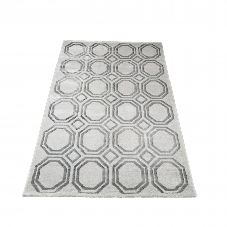 Covoare Moderne - Covor Pera, 160 x 230 Gri Deschis/Gri Inchis 0228A