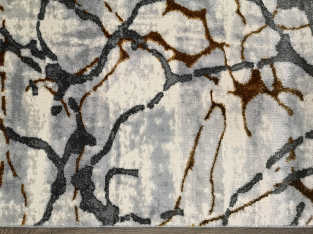 Covor Pera, 80 x 150 Gri Deschis/Gri Inchis 0327A [4]