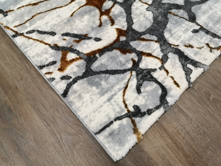 Covor Pera, 80 x 150 Gri Deschis/Gri Inchis 0327A [3]