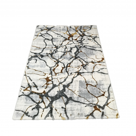 Covor Pera, 80 x 150 Gri Deschis/Gri Inchis 0327A [0]