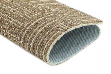 Covor Polar, 133 x 190, Maro Inchis-Crem Antiderapant, [4]