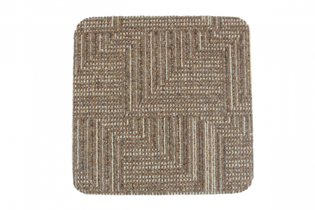 Covor Polar, 133 x 190, Maro Inchis-Crem Antiderapant, [0]