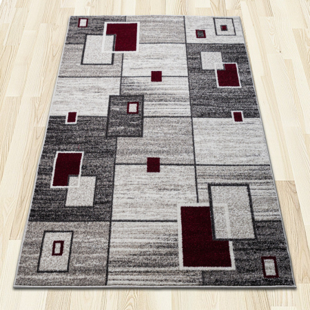 Covor Prato, 100 x 200 30451 0264 Rosu/Gri Inchis [3]