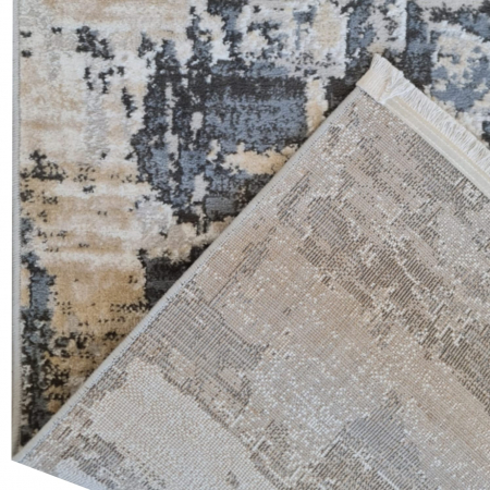 Covor modern Rainbow, Albastru Gri 2276A, Living, Dormitor, Hol, 160 x 230 cm [6]