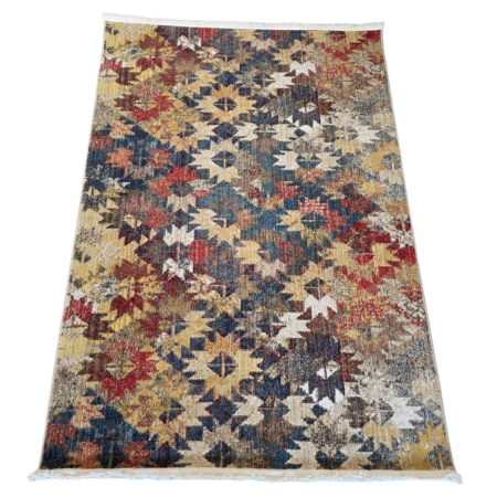 Covoare Moderne - Covor Rakkas, 60 x 110 0234A Galben/Bej Inchis