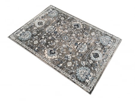 Covor Rakkas, 80 x 150, Gri Deschis/Gri Clasic, 0098A [4]