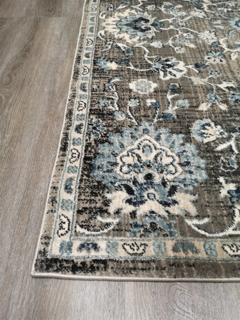 Covor Rakkas, 80 x 150, Gri Deschis/Gri Clasic, 0098A [5]