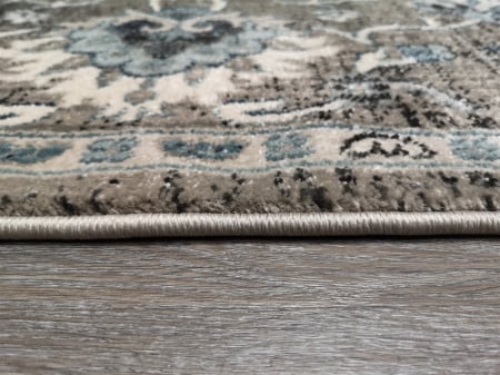 Covor Rakkas, 80 x 150, Gri Deschis/Gri Clasic, 0098A [2]