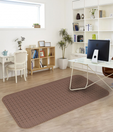 Covor Stanford, 67 x 150, Bej-Maro Antiderapant, [3]