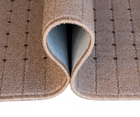 Covor Stanford, 67 x 150, Bej-Maro Antiderapant, [1]