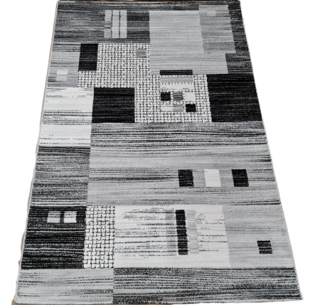 Covoare - Covor Studio, 160 x 230 Gri/Alb-Crem 2985A Gri/Alb 160 x 230