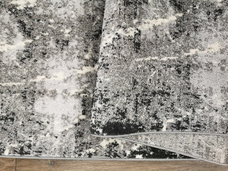 Traversa Twist, 80 x 150 Gri Deschis/Alb-Crem 2005A [1]