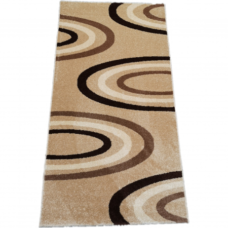 Covor Twist, 80 x 150 Bej/Bej Deschis 1061A [0]