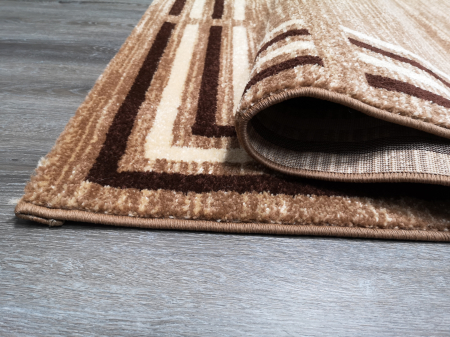 Covor Twist, 80 x 150 Bej Inchis/Bej Modern 1904A [4]