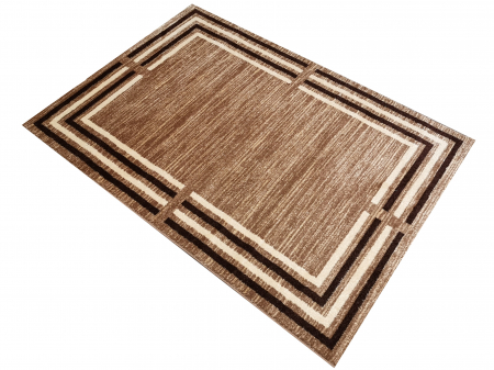 Covor Twist, 80 x 150 Bej Inchis/Bej Modern 1904A [5]