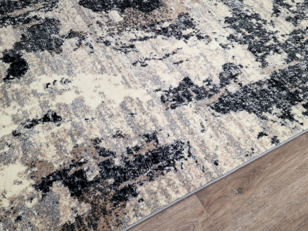 Covor Twist, 100 x 200 Gri Deschis/Caramel 1867A [2]