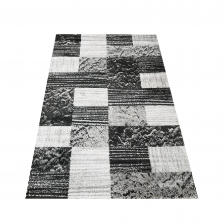 SALE - Covor Twist, 80 x 150 Gri Deschis/Gri 1835A