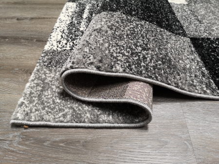 Covor Twist, 80 x 150 Gri Inchis/Gri 1179A [2]