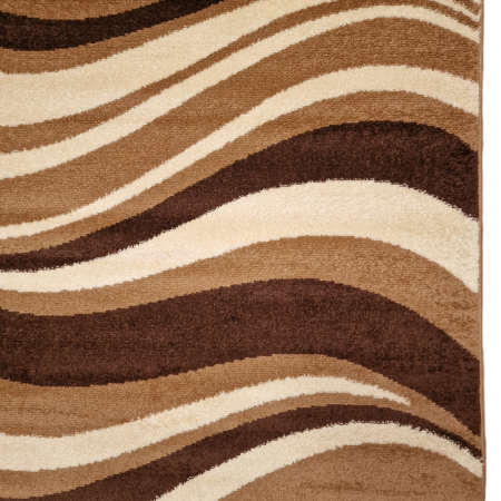 Covor Twist, Maro/Bej inchis, 0712A [1]
