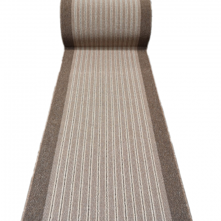 Traversa Antiderapanta Delta 80 x 200 Maro Inchis/Bej [0]