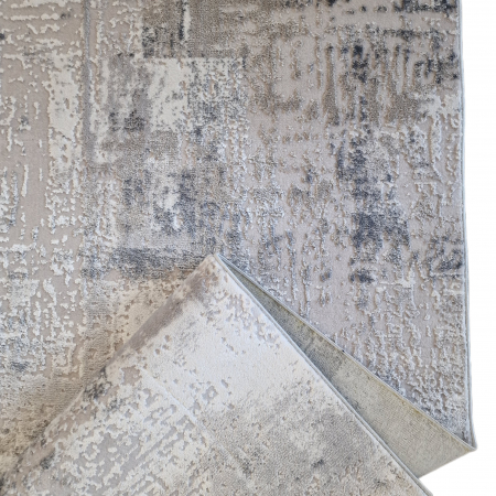 Traversa antiderapanta moderna Myra, 00088, Gri Deschis Bej, 120 x 250 cm, Grosime 5mm [3]