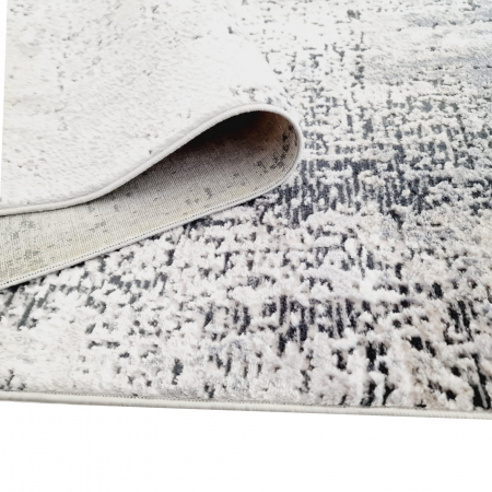 Traversa antiderapanta moderna Myra, 00088, Gri Inchis Gri, 120 x 250 cm, Grosime 5mm [4]